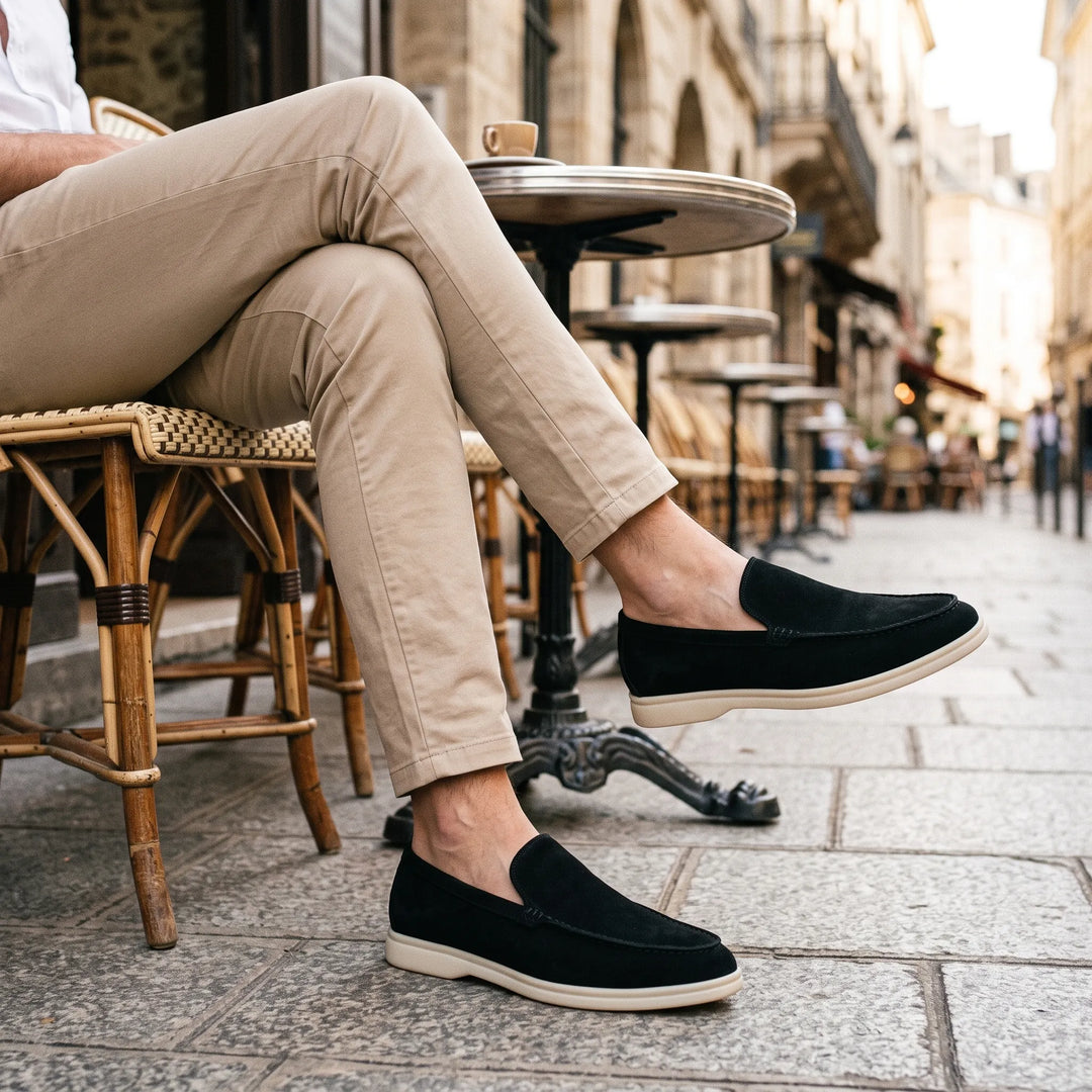 Nette Heren Loafers met Klassieke Stiksels