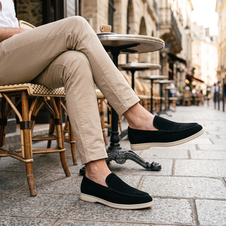 Nette Heren Loafers met Klassieke Stiksels