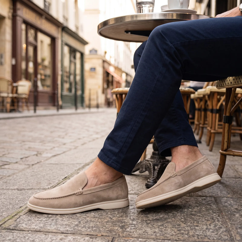 Nette Heren Loafers met Klassieke Stiksels