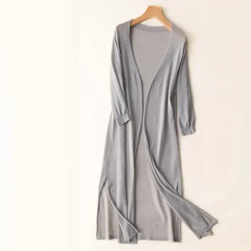 Dames lange mouw vest - Elda