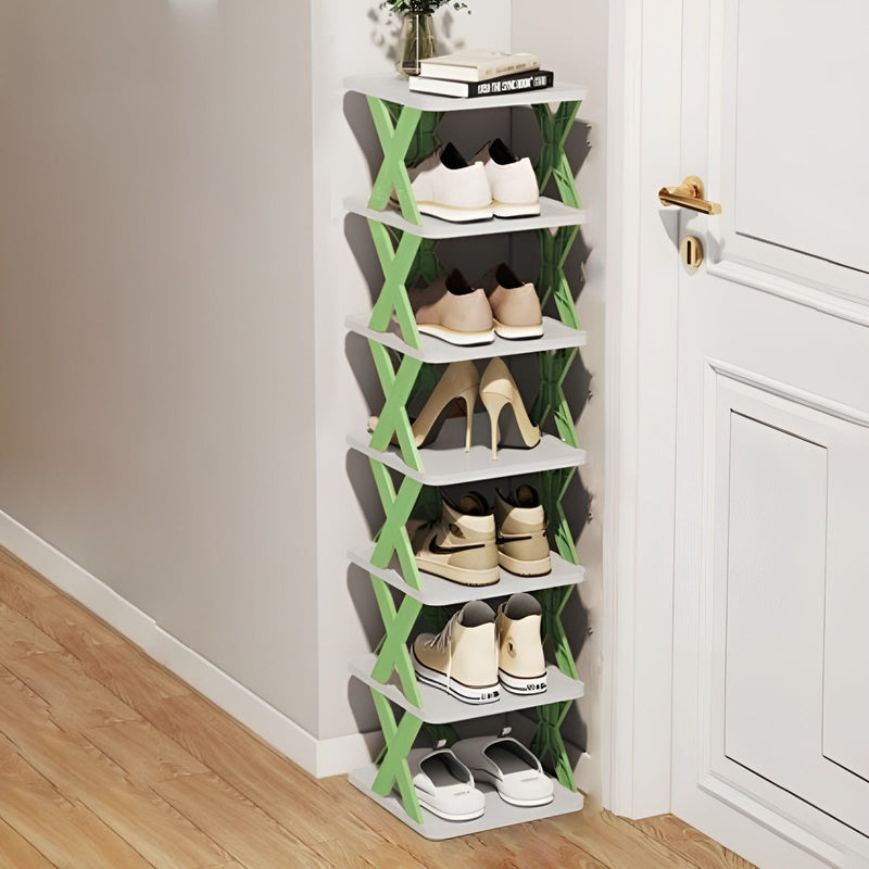 Multifunktionales und faltbares Schuhregal - SpaceSaver