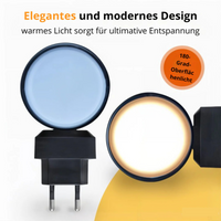 NightLuxe Bauhaus Design Night Lamp - Dimmable LED 9