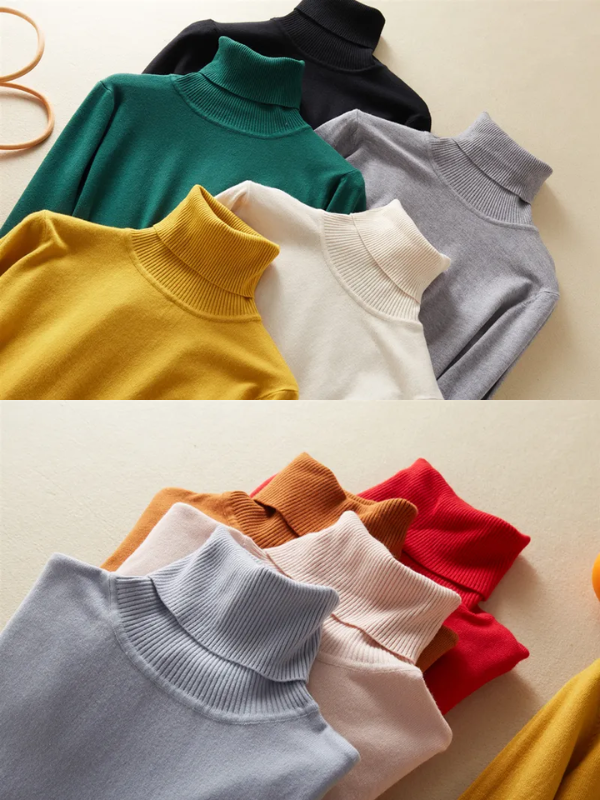 Nikkie Gestrickter Rollkragenpullover | Warm & vielseitig