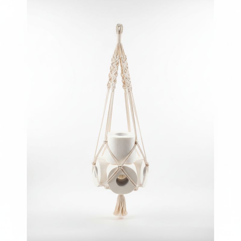 Nordischer Hängender Baumwollhalter - HangingHaven