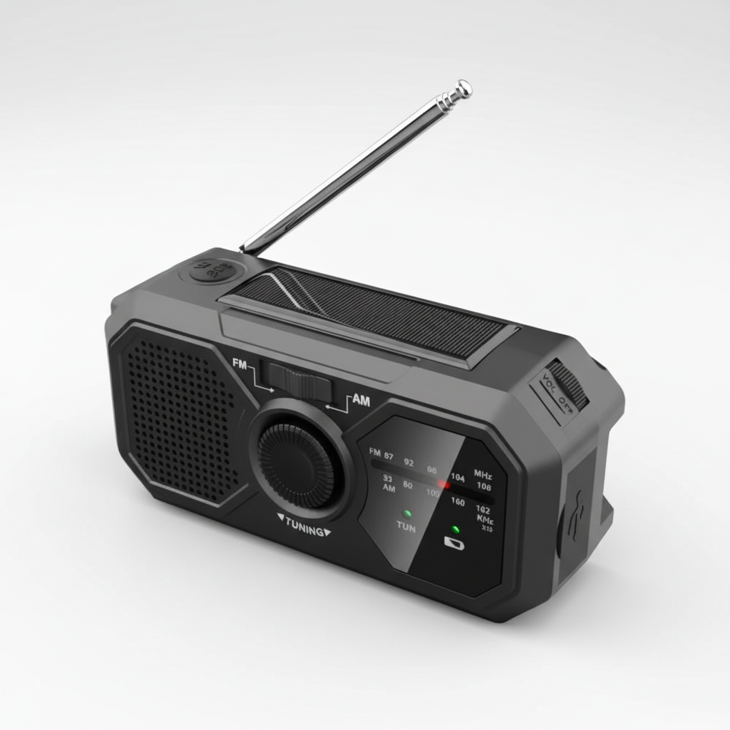 Notfallradio Mit Licht - CrankReady