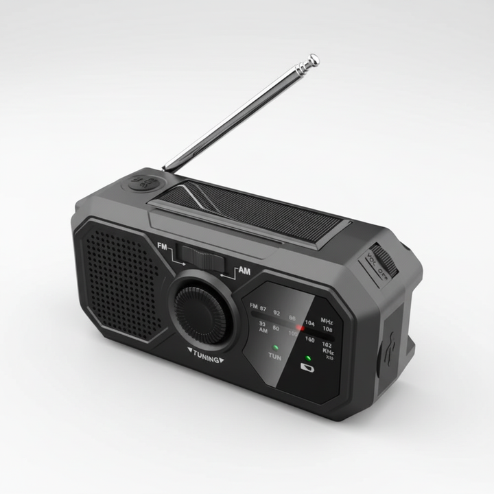 Notfallradio Mit Licht - CrankReady