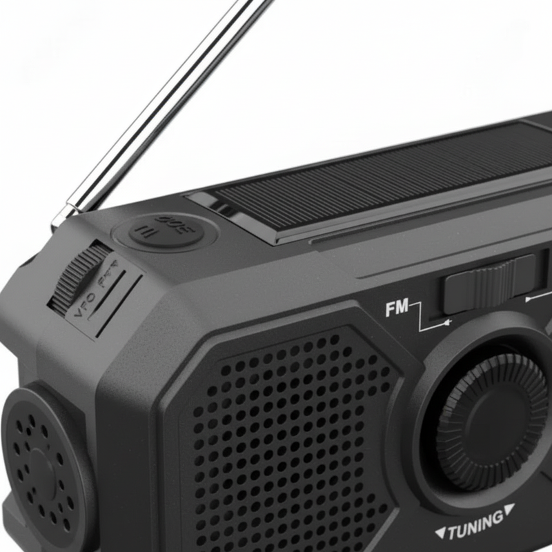 Notfallradio Mit Licht - CrankReady