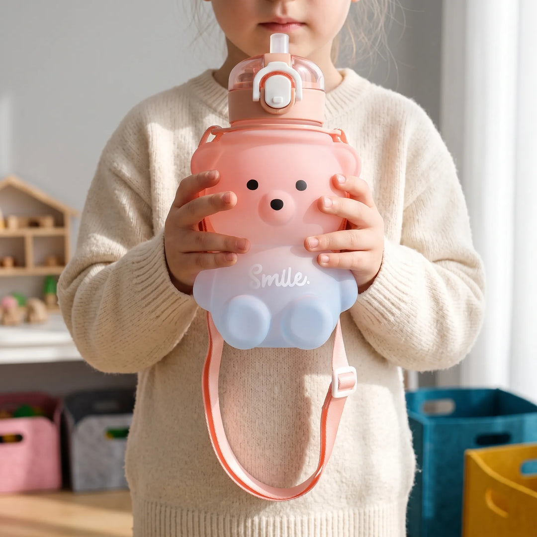 Novelty Bear Water Bottle - Pawsley