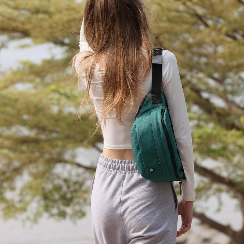 Nylon Multi Pocket Sling Tas - FlexSling