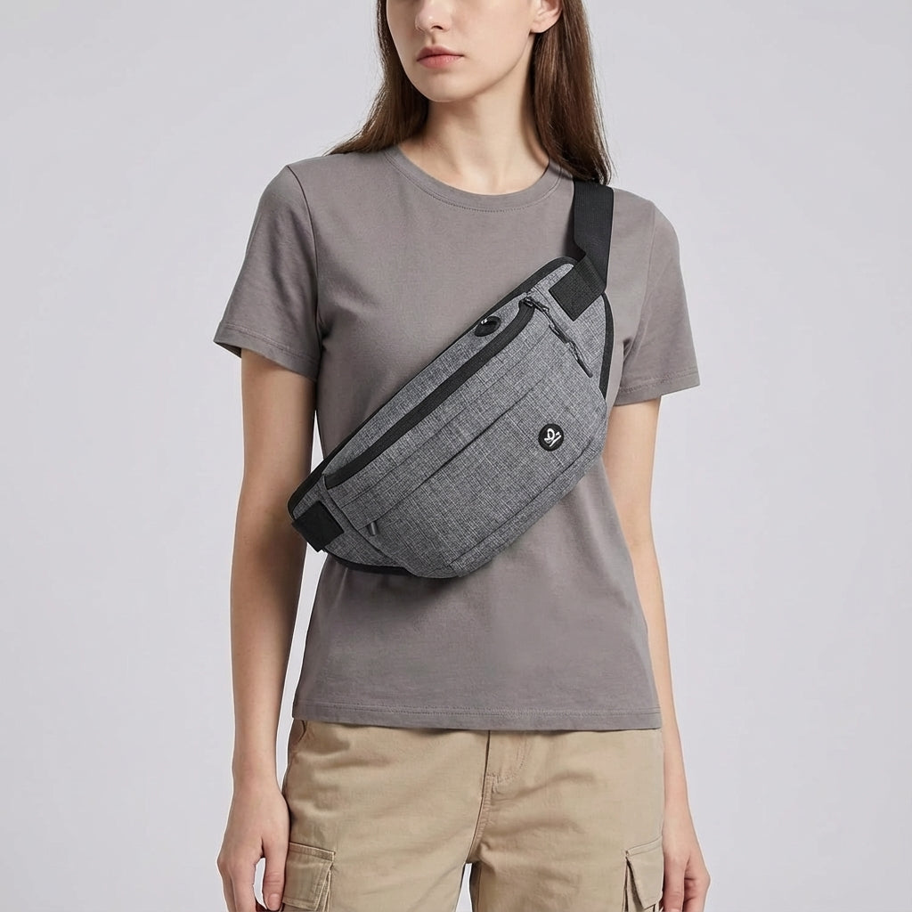 Nylon Multi Pocket Sling Tas - FlexSling