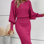 Vielseitiges Kleid mit langen Ärmeln - Amara