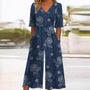 Luftiger & stilvoller Damen-Jumpsuit mit weitem Bein – Elina