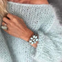 Oversized gehäkelter Damenpullover – Freja