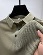 Atmungsaktives Herren-Poloshirt mit Mesh-Details und Slim Fit - Milan