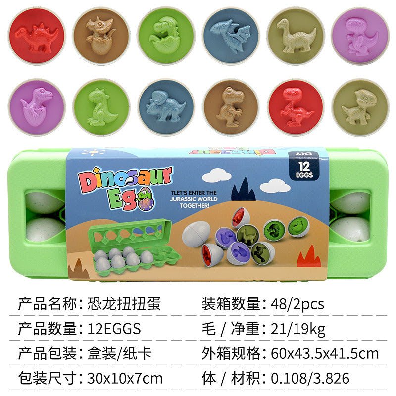Buntes und lehrreiches Eier-Set - ColorMatch