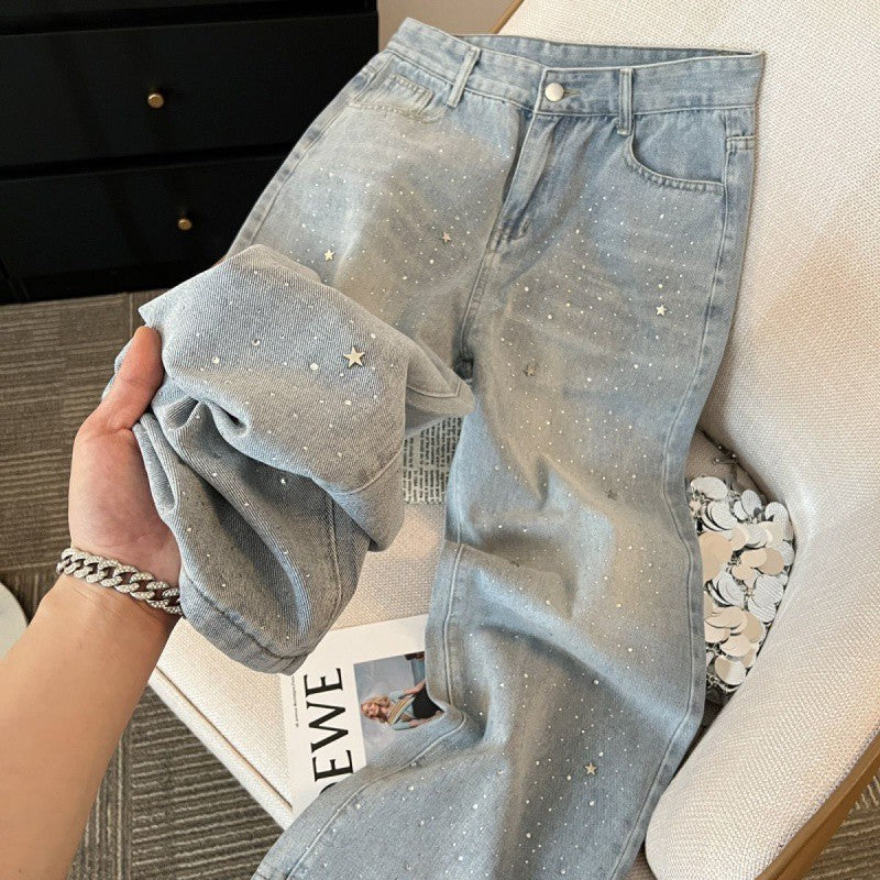 Damen-Glitzerjeans für einen funkelnden Look - Jade