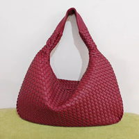 Trendige Gewebte Schultertasche - Ruby