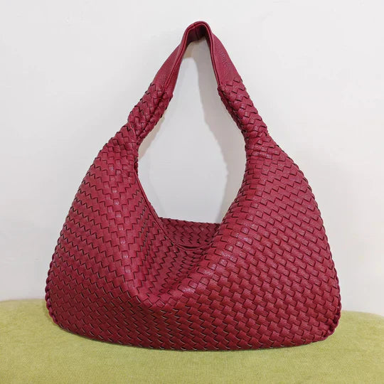 Trendige Gewebte Schultertasche - Ruby