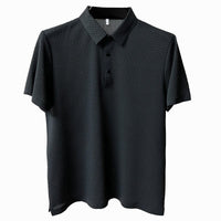 Ademend heren poloshirt met mesh-details en slim fit - Milan