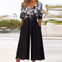 Luftiger & stilvoller Damen-Jumpsuit mit weitem Bein – Elina