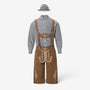 Men's Bavarian Costume Set with Lederhosen and Shirt 1