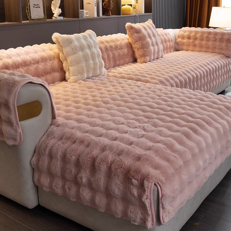 Luxe Anti-Slip Bench Cover - SofaGuard Luxe