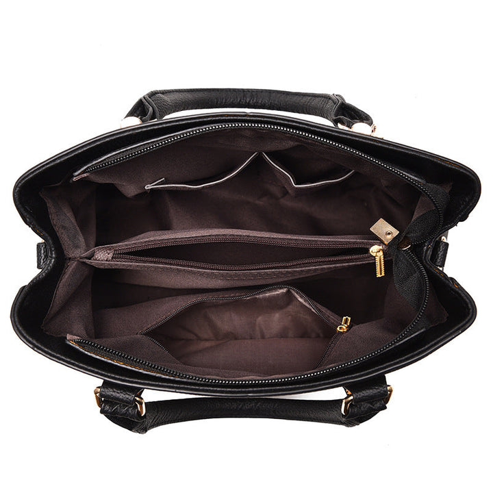 Vegane Leder-Schultertasche - Eliza