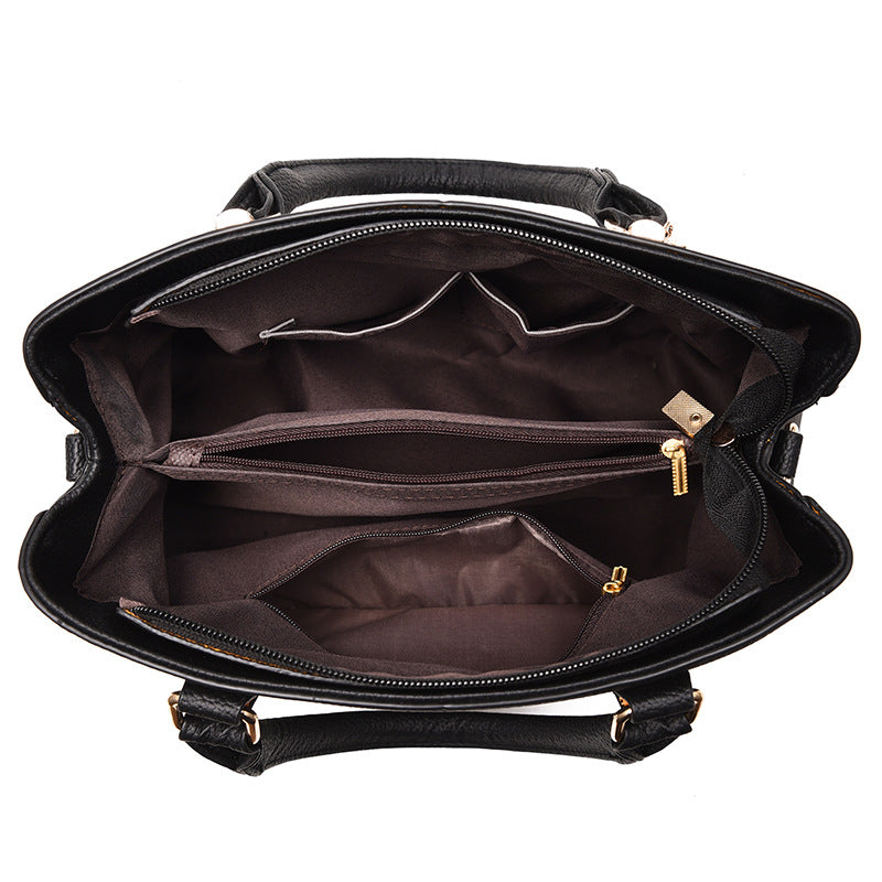 Vegane Leder-Schultertasche - Eliza