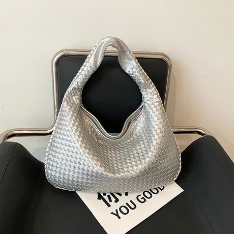 Trendige Gewebte Schultertasche - Ruby