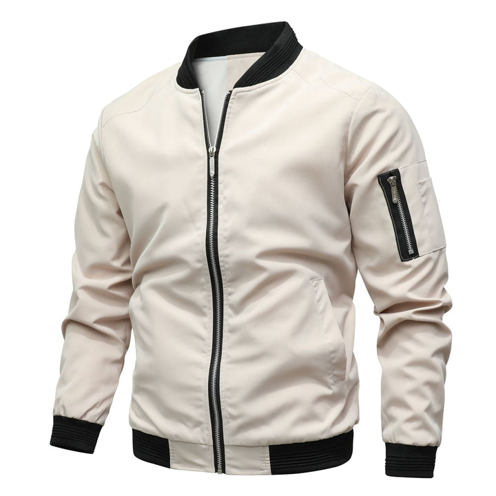Herren Bomberjacke mit Arm Tasche – Jaron