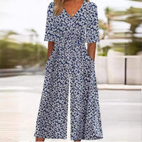 Luchtige & Stijlvolle Dames Jumpsuit met Wijde Pijpen – Elina