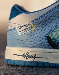 Künstlerische Unisex Sneaker mit Sternennacht-Design und bequemer Sohle – Lior