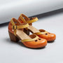 Offene Mittelblocksandalen Mit Zehenausschnitt - Jenna