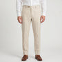 Office Wear Linen Blend Trousers -  Sheldon