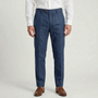 Office Wear Linen Blend Trousers -  Sheldon