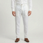 Office Wear Linen Blend Trousers -  Sheldon