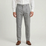Office Wear Linen Blend Trousers -  Sheldon
