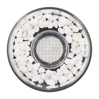 Klassieke Olie Lamp met Open Vlam - Lumora