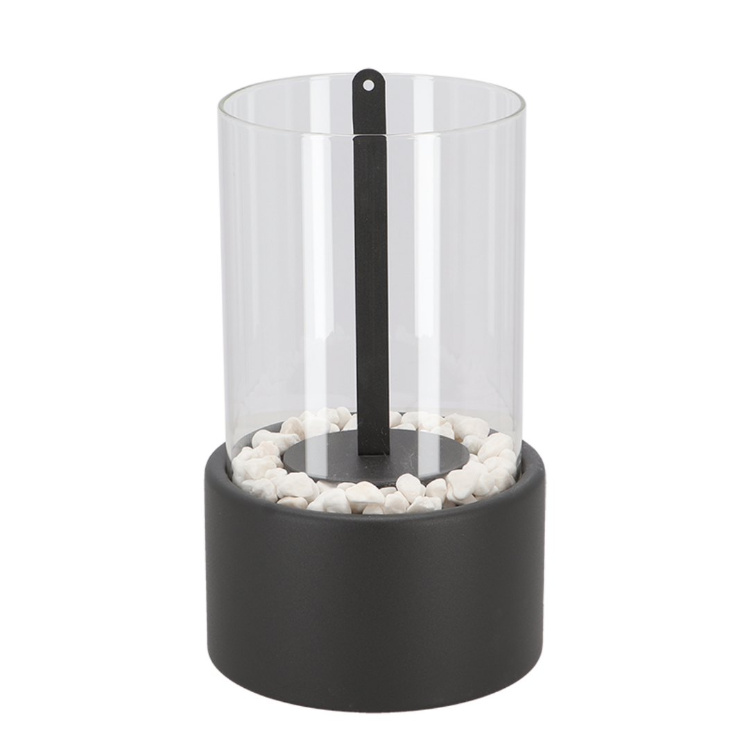 Klassieke Olie Lamp met Open Vlam - Lumora