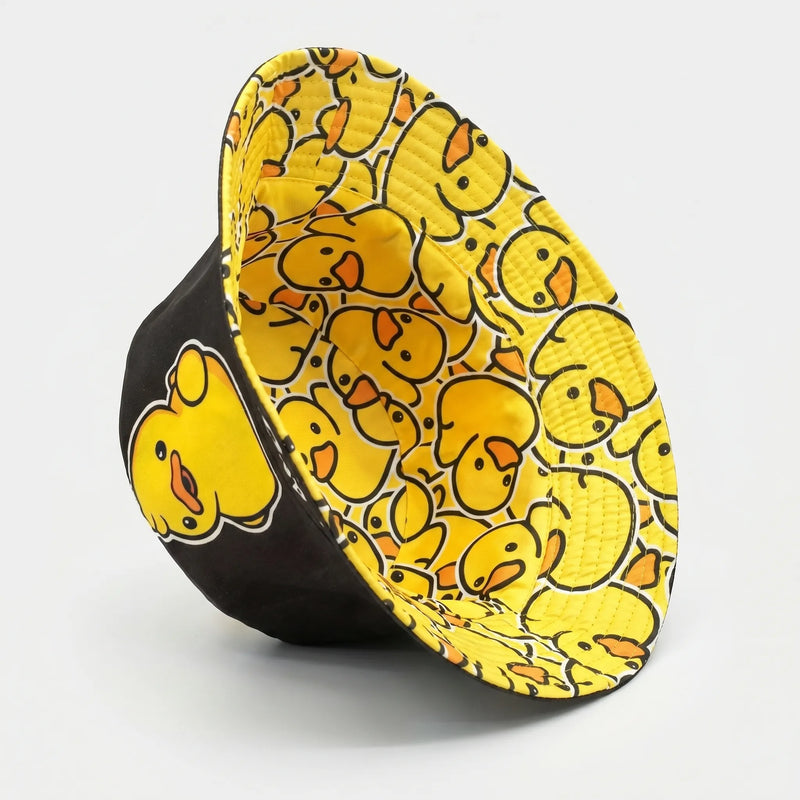 Omkeerbare Bucket Hat Met Cartoonprint - Waddlo