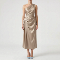 One-Shoulder Avondjurk -  Minnie
