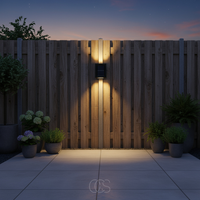 Wireless Solar Outdoor Wall Light with Sensor & IP65 Waterproof 6