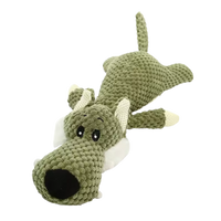 Tough Plush Dog Chew Toy for Strong Chewers 5