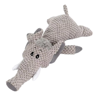 Tough Plush Dog Chew Toy for Strong Chewers 4