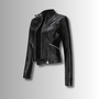 Stilvolle Damen-Lederjacke im klassischen Design - Marlene