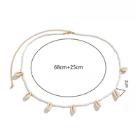 Bauchnschmuck mit Muscheln | Vervollständige dein Beachoutfit mit dieser Kette