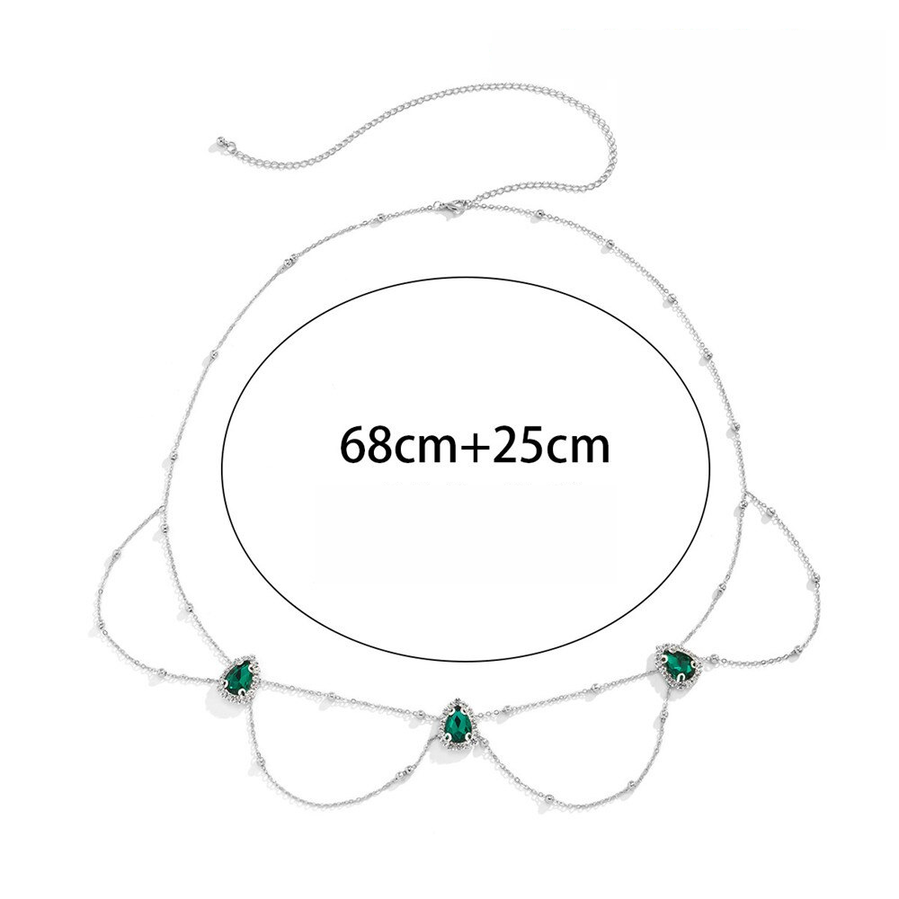 Bauchkette Schmuck | Vervollständige dein Festival-Outfit mit dieser Kette