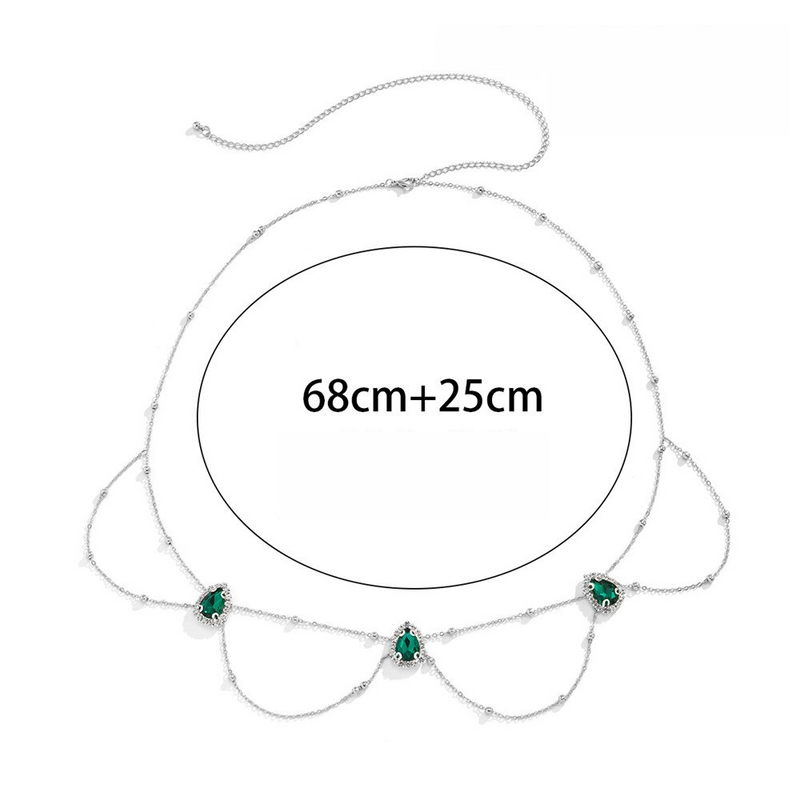 Bauchkette Schmuck | Vervollständige dein Festival-Outfit mit dieser Kette