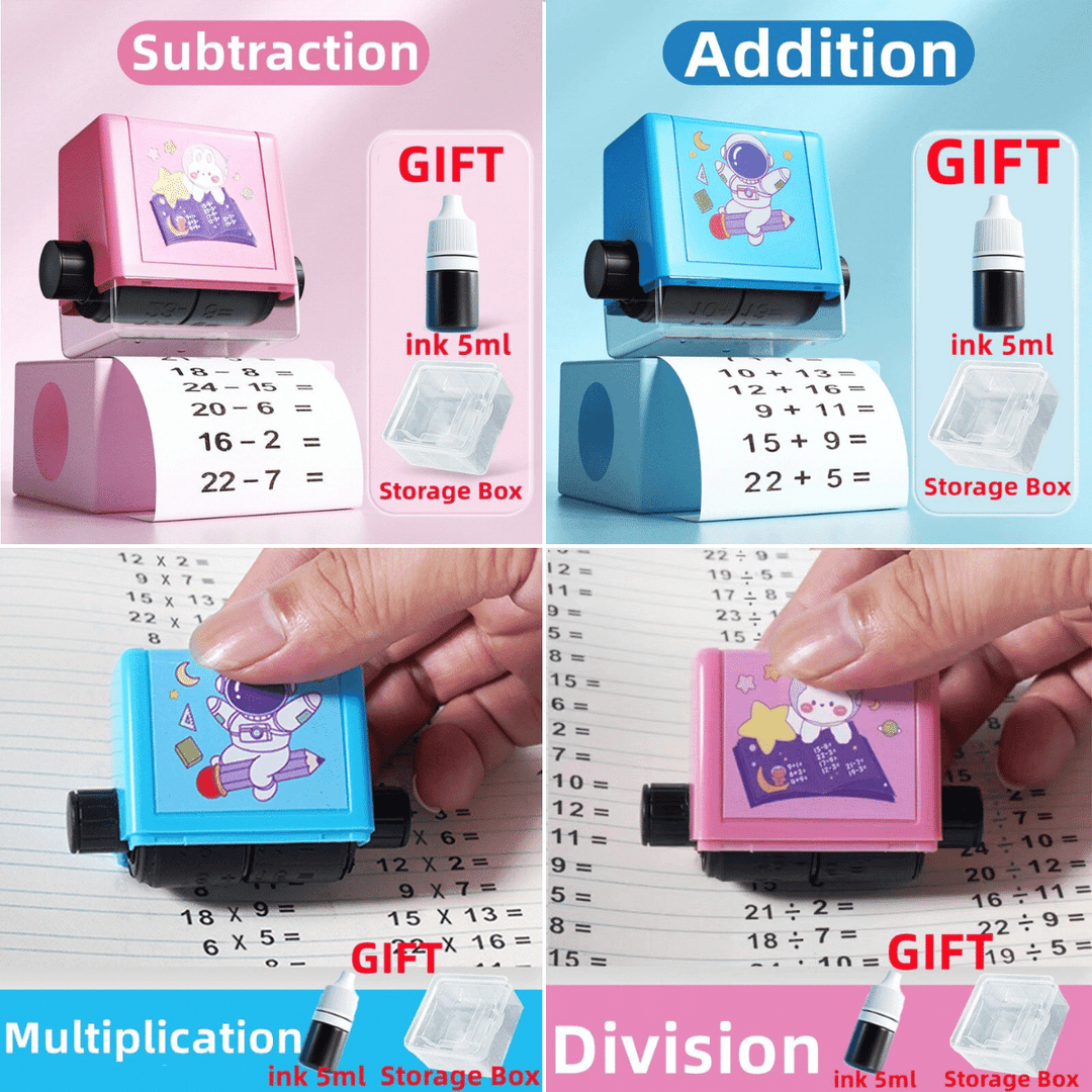 Leerzame Rekenstempel voor Kinderen - SumStempel