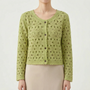 Openwork Crochet Cardigan -  Lorena